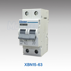 XBN15-63 2 pole miniature circuit breaker hager mw mc mcb