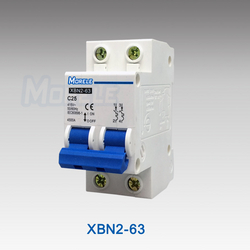 XBN2-63 2p c45 miniature mcb
