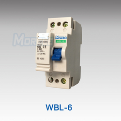WBL-6 F360 type 2 pole f362 elcb
