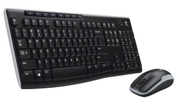 Wireless Keyboard & Mouse (logitech-mk 270) 