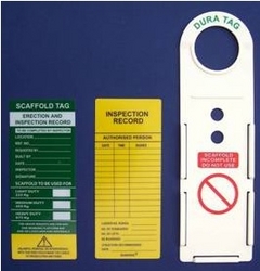 Scaffolding Tags and Holders
