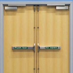 Fire Rated Wooden Doors from MAXWELL AUTOMATIC DOORS CO LLC