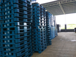 1200*1000 heavy duty steel reinforced durable pallet plastic load capacity