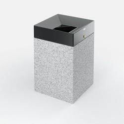 Concrete litter bin supplier in UAE from ALCON CONCRETE PRODUCTS FACTORY LLC