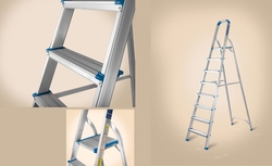 Platform Step Aluminium Ladder