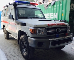 Toyota Land Cruiser Hard Top VDJ78L-RJMRYV-1D-HD2 Ambulance   from DAZZLE UAE