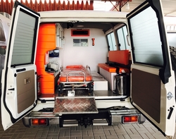 Brand New Toyota Land Cruiser VDJ&78 Ambulance from DAZZLE UAE