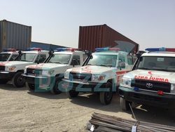 Ambulance Toyota 4x4  from DAZZLE UAE