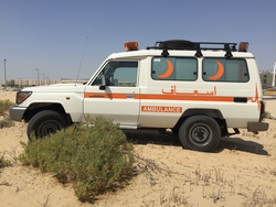 Brand New Toyota Land Cruiser Hard Top Ambulance from DAZZLE UAE