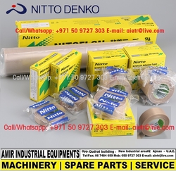 Nitto Tape Nito Teflon Adhesive Tape Brown Tape Heating Tape Packing Machine Distributor Dealer Supplier In Dubai Abu Dhabi Uae Africa