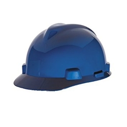 Msa V-gard Hard Hat Dark Blue 