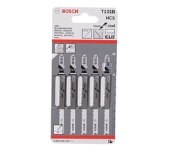 Bosch T101B HCS Jigsaw Blades (Set of 5)