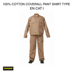 Cotton Pant Shirt Coverall In Dubai