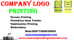 Company Logo Printing In Mussafah , Abudhabi ,uae