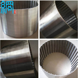 V shaped Wire Welded Stainless Steel Screens