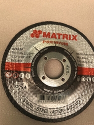 Matrix metal cutting disc