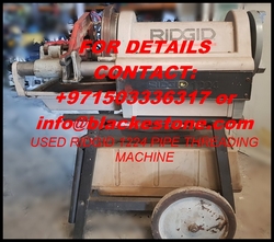 Used Ridgid 1224 Pipe Threading Machine