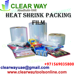 HEAT SHRINK PACKING FILM DEALER IN MSSAFAH , ABUDHABI , UAE from CLEAR WAY BUILDING MATERIALS TRADING