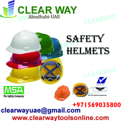 Msa V-gard Safety Helmets Dealer In Mussafah , Abudhabi , Uae