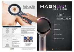 UV Magnifier with Wood's Lamp 