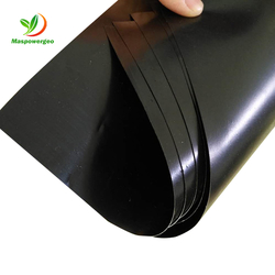 2mm HDPE geomembrane liner for irrigation project, pond liner,landfill