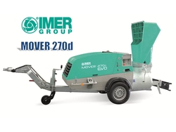 Imer Mover 270d Evo - Pneumatic Conveyor For Conventional And Premixed Floor Screeds And Sand Transfer