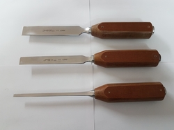 Osteotome With Fiber Handle Straight Orthopedic Instrument