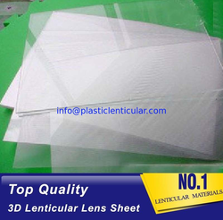 160 Lpi Lenticular Lens Film 0.25mm Pet 3d Sheet Lenticular Lenses Materical For Lenticular Printing