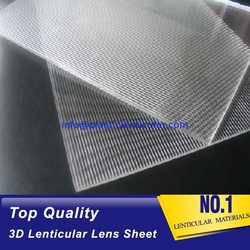 Top Quality 25lpi 4mm 3d Lenticular Plastic Sheet Depth 3d Effect Poster Lenticular Material Supplier Christmas Islands