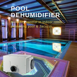 Dehumidifier. Indoor pool room dehumidifier. pool  ...