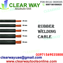 Rubber Welding Cable Dealer In Mussafah , Abudhabi ,uae