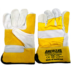 Ameriza Double Plan Leather Gloves