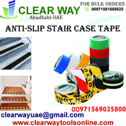 Anti Slip Stair Case Tape Dealer In Mussafah , Abudhabi , Uae