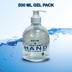 SOLVA Instant Hand Sanitizer - 500ml Gel Type from WORLD GULF FACTORY FOR MANUFACTURING CLEANING PR