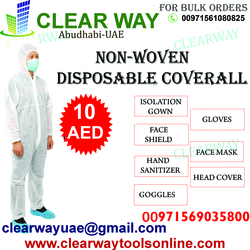 Non-woven Disposable Coverall Dealer In Mussafah , Abudhabi , Uae