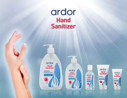Ardor Hand Sanitizer Gel Supplier UAE from GULF CENTER COSMETICS MANUFACTURING LLC ( GCCM )