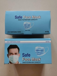 3 Ply Disposable Dust Mask (face Mask)
