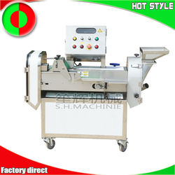Double head fruit and vegetable cutting machine slicing shredding dicing machine equipment