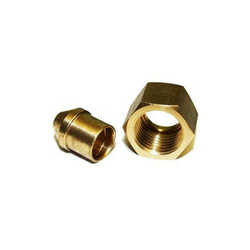 Brass Solder Nut And Nipple Set from VINNOX PIPING PRODUCTS