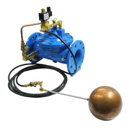 MODULATING FLOAT CONTROL VALVE W/ SOLENOID(ON-OFF) FEATURE from FRAZER STEEL FZE