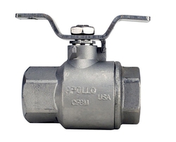 Apollo USA Stainless Steel FNPT x FNPT Full-Port Ball Valve with Tee Handle from AVENSIA GROUP