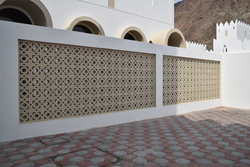 Claustra block supplier in UAE from ALCON CONCRETE PRODUCTS FACTORY LLC