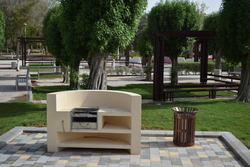 Concrete Barbeque stand supplier in Dubai from ALCON CONCRETE PRODUCTS FACTORY LLC