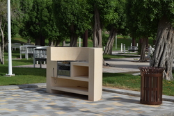 Concrete Barbeque Stand Supplier In Uae