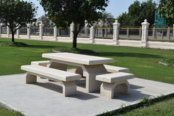 Concrete Furniture Supplier in Oman from ALCON CONCRETE PRODUCTS FACTORY LLC