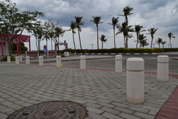 Concrete Bollards Suppliers in UAE from DUCON BUILDING MATERIALS LLC