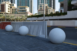Bollards supplier in Abu Dhabi  from DUCON BUILDING MATERIALS LLC