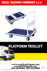 PLATFORM TROLLEY  from EXCEL TRADING COMPANY L L C