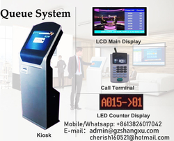 Bank/Hospital/Clinic/Telecom Electronic Token Number Queuing System