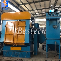 Tumble Belt Shot Blasting Machine For Nuts And Bolts